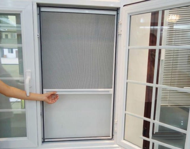 Cửa lưới chống muỗi dạng cuốn 1